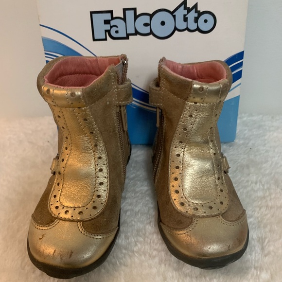 Falcotto Italian Leather Booties - Picture 6 of 8